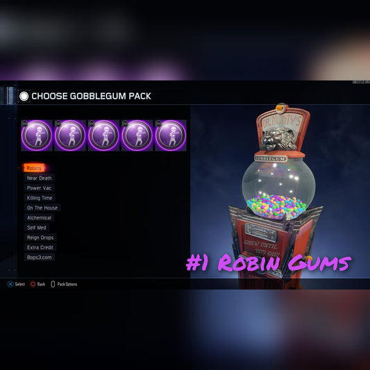 #6 Bo3 Robin Gum Packs - Playstation 4/5