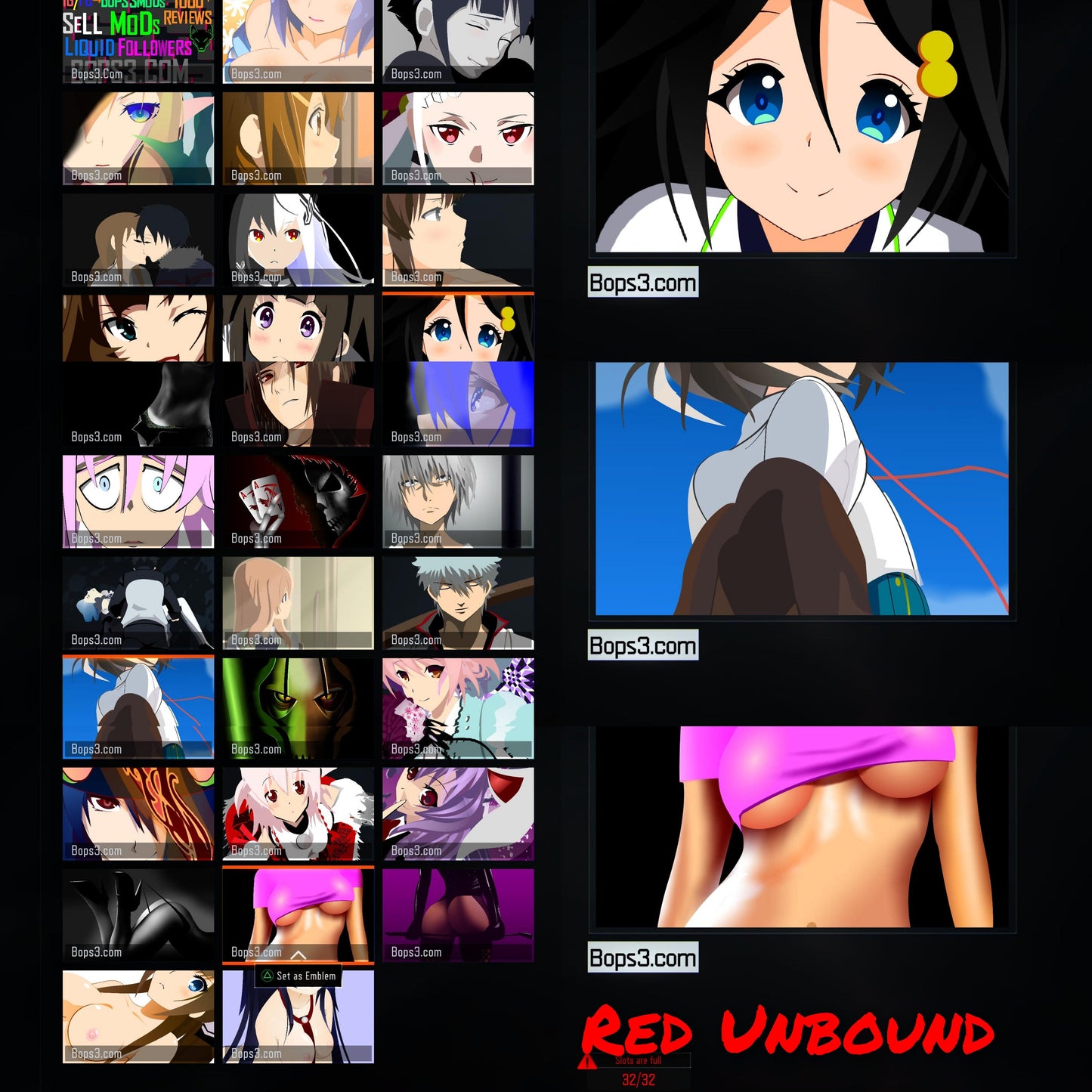 #8 Bo3 Emblem Pack - Playstation 4/5