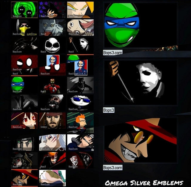 #8 Bo3 Emblem Pack - Playstation 4/5