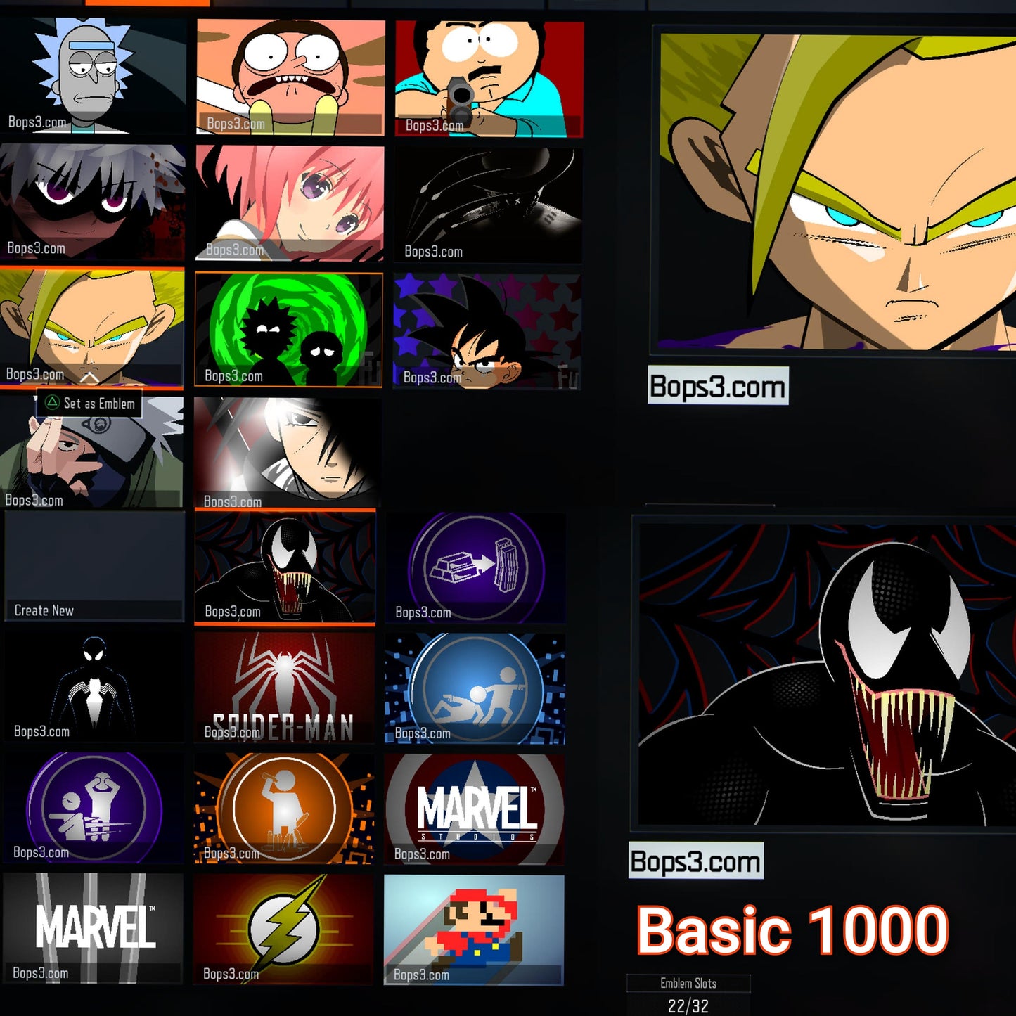 #2 Bo3 Basic 1000 Pack - Playstation 4/5