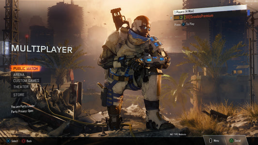 #2 Bo3 Premium 1000 Pack - Playstation 4/5