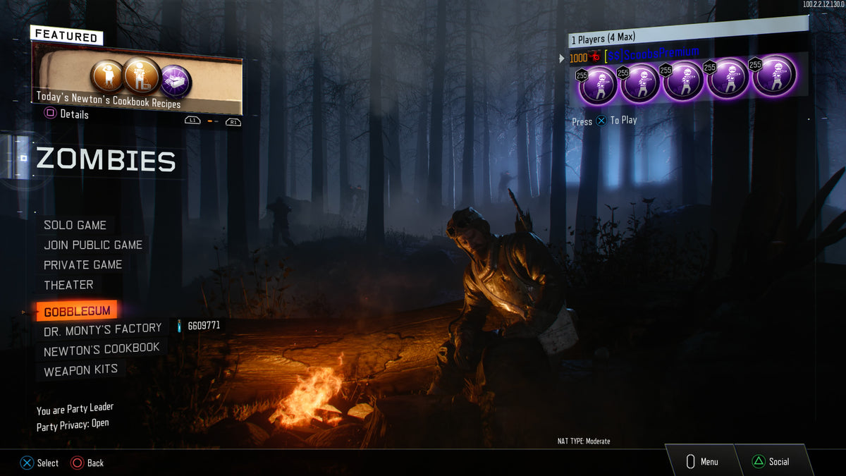 #1 Bo3 Premium 1000 Pack - Playstation 4/5