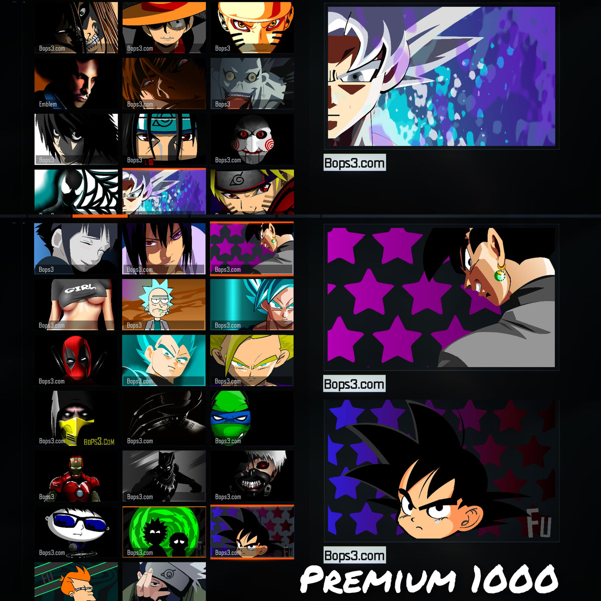 #8 Bo3 Emblem Pack - Playstation 4/5