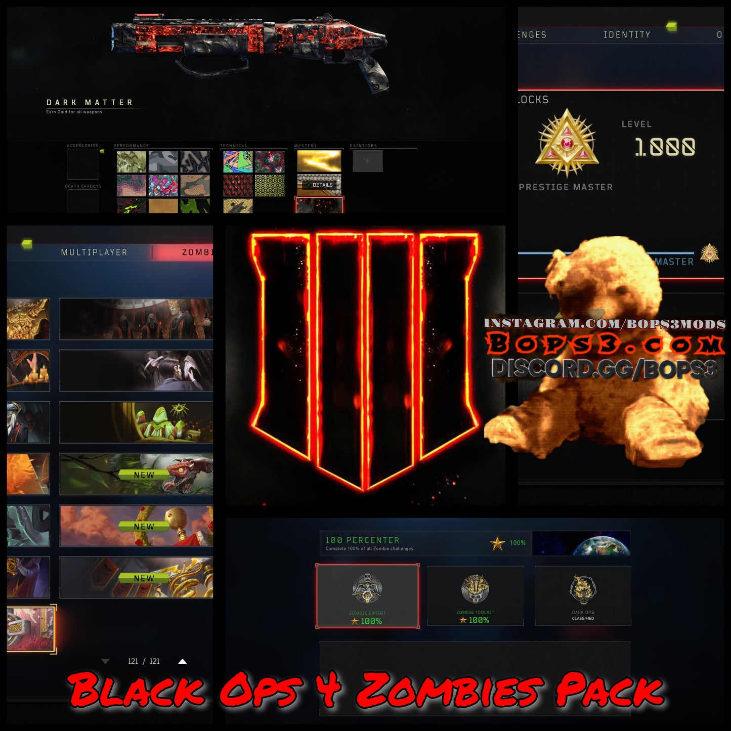 #3 Bo4 Zombie Unlocks - Playstation 4/5 & Battlenet (PC)